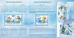 Russia 2012 Sochi 201. Olympic Games mascots limited edition souvenir booklet with block's and FDC's