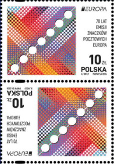 Poland 2026 Europa CEPT 70 ann Joint issue Tete-beche MNH