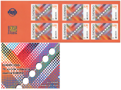 Slovakia 2026 Europa CEPT 70 ann Joint issue Booklet with 6 self-adhesive stamps MNH