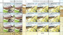 Lithuania. Curonian Spit. Set 2 sheetlets of 9 stamps each