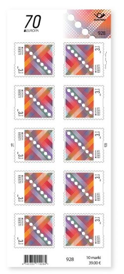 Estonia 2026 Europa CEPT 70 ann Sheetlet MNH