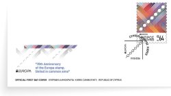 Cyprus 2026 Europa CEPT 70 ann FDC