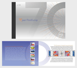 Netherlands 2026 Europa CEPT 70 ann Joint issue Limited edition block in booklet MNH