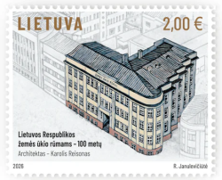 Lithuania 2026 Chamber of Agriculture 100 ann Stamp MNH