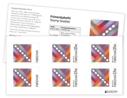 Faroe Islands Denmark 2026 Europa CEPT 70 ann Joint issue Booklet of 4 stamps and 2 labels MNH
