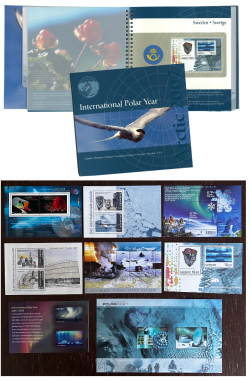 2007 IPY Int Polar Year Joint issue Scandinavia Canada USA Full set of 8 Arctic countries block's in perfect design booklet MNH