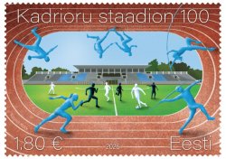 Estonia 2026 Kadriorg Stadium 100 ann Football Stamp MNH