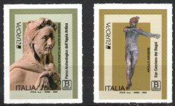 Italy Italia 2025 Europa CEPT Archeology Set of 2 stamps MNH