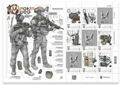 Ukraine 2026 Army Special Operations Forces 10 ann Limited edition Set in block MNH