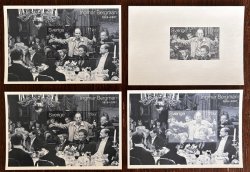 Sweden 2008 Ingmar Bergman 90 ann RARE Set of 4 blocks Perforated Imperforated Engraving blackprint Offset proof MNH