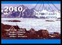Greenland Denmark 2010 Full Year set in official pack MNH