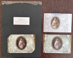 Aland Russia 2011 Joint issue Mariehamn 150 ann Empress Maria Alexandrovna Both coutries blocks Super set of 3 blocks with limited numbered golden edition MNH