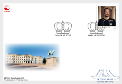 Norway 2026 King Haakon VIII FDC