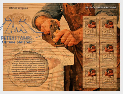 Spain 2026 Traditional Trades Cabinetmaker Sheetlet MNH