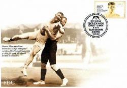 Estonia. 100 years of the first Estonian medal at the Olympics. Martin Klein. FDC