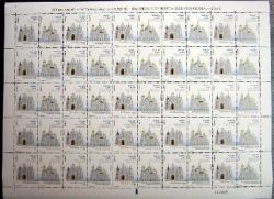 Spain - Russia. Joint issue. Architecture. Sheetlet 25 strips, Type 1