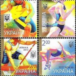 Ukraine. Sports is life. Dedicated to the Olympic Games in London 2012. Set 4 st