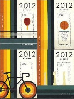 Ghana. XXX Olympic Games in London. Cycling, gymnastics, table tennis, basketball. 4 bl/1st