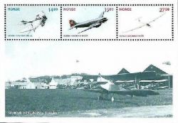 Norway Norvege Norwegen 2012 100 years of the Norwegian Aviation set of 3 stamps MNH