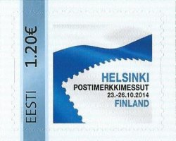 Estonia. "My stamp", International Philatelic Exhibition "Helsinki Postimerkkimessut 2014". Stamp