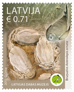 Latvia 2015 170th anniversary of the founding of the Latvian Museum of Natural History Stamp MNH