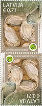 Latvia 2015 170th anniversary of the founding of the Latvian Museum of Natural History Tête-bêche MNH