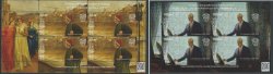 Kyrgyzstan 2015 750th anniversary of the birth of Dante Alighieri and 175th anniversary of the birth of Pyotr Tchaikovsky Set of 2 sheetlets MNH