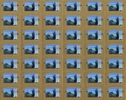 DNR. 72th anniversary of liberation of Donbass. Sheet of 42 stamps