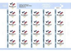 Estonia 2013 International Philatelic exhibition "Rossica 2013" sheetlet MNH