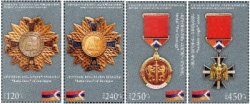 Nagorno-Karabakh Artcah Armenia 2014 State awards of the Nagorno-Karabakh Republic Set of 4 stamps mint