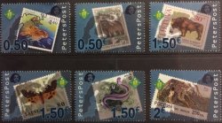 Finland 2016 World stamp champoinship exhibition PHILATAIPEI2016 Fauna of the Baltic sea region on stamps set of 6 Peterspost stamps from sheetlets mint