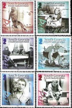 South Georgia and the South Sandwich Islands 2011 Pets Set of 6 stamps