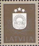 Latvia Lettland Lettonie 1991 Definitives 5 kop First stamp of Latvia after restoration of Independence MNH