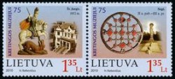 Lithuania Litauen 2010 Museum of Kretinga History Ethnography Art set of 2 stamps mint