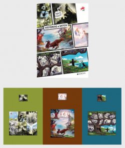 Portugal 2022 Europa CEPT Legends full set of 3 issues Portugal Azores Madeira booklet
