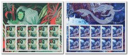 Luxembourg 2022 Europa CEPT Stories and Myths Set of 2 sheetlets of 10 stamps