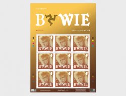 Isle of Man Great Britain 2022 Europa CEPT Legends David Bowie Actor sheetlet EUROPA only