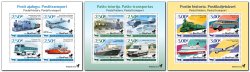 Estonia Lithuania Finland 2022 Postal History BeePost Full complete of 3 blocks of 4 stamps MNH