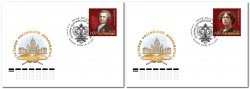 Russia 2022 History of Russian Diplomacy Alexander Bezborodko and Alexandra Kollontai Set of 2 FDCs