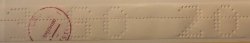 Estonia Estland 1991 Tartu local definitives white paper value 3.60 final place on a roll 20 Michel # 1a mint FV
