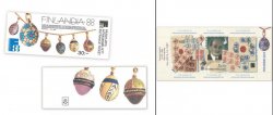 Finland 2017 Agathon Faberge - an outstanding philatelist and jeweler limited edition block in booklet with overprint Exhibition Finlandia-2017 MNH
