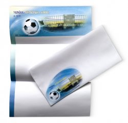 Ukraine 2012 Football soccer EURO-2012 official cover with souvenir letter Olympic stadium Kiev