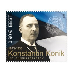 Estonia Estland 2023 Konstantin Konik 150 ann Outstanding surgeon teacher statesman stamp mint