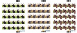 Latvia Lettland 2023 Definitives Farm animals and birds set of 3 sheetlets MNH