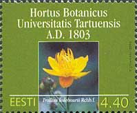 Estonia Estland 2003 200th Anniversary of the Botanical Garden of the University of Tartu stamp MNH